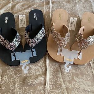 MIXIT Bling Sandals NWOT -Two Pairs